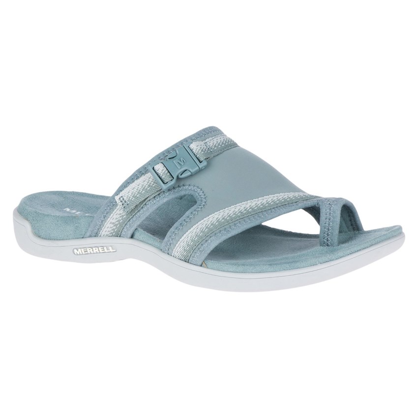 Sandales Merrell District Muri Wrap Bleu Clair Femme | K.W.RIMW